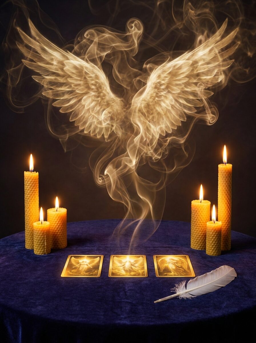 Tarot de los Ángeles gratis — 3 cartas