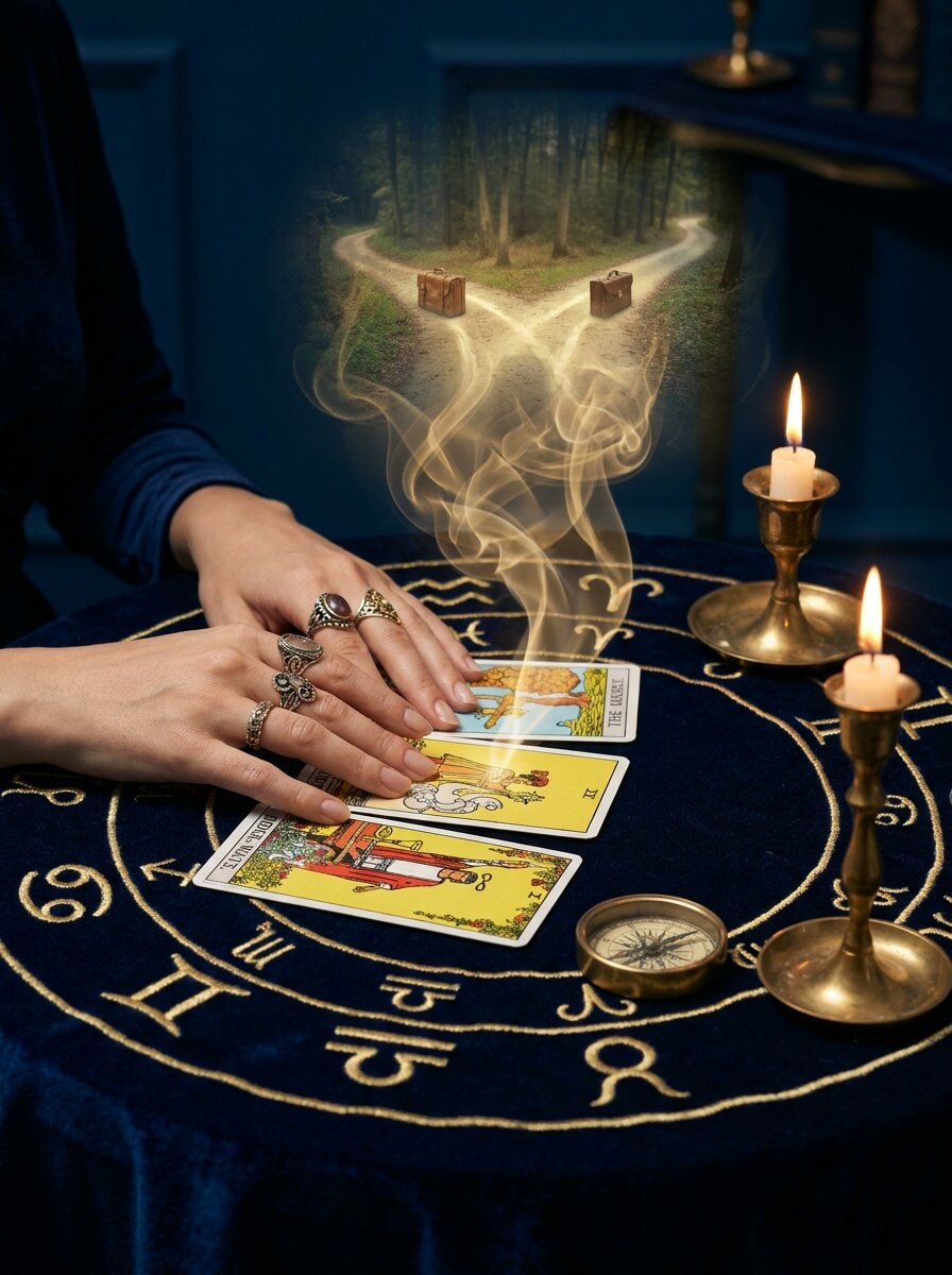 Tarot para un Cambio de Trabajo gratis — 3 cartas