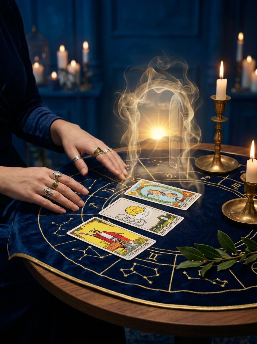 Tarot ¿Conseguiré trabajo? gratis — 3 cartas