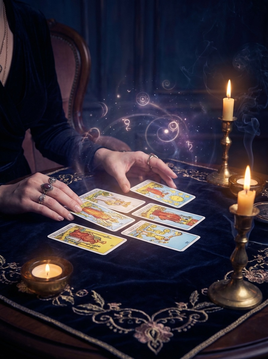 Tarot del Destino gratis online — 7 cartas