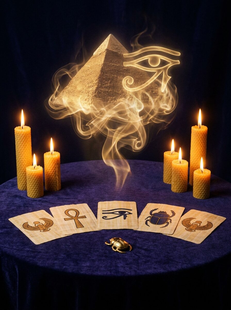 Tarot Egipcio gratis — 5 cartas