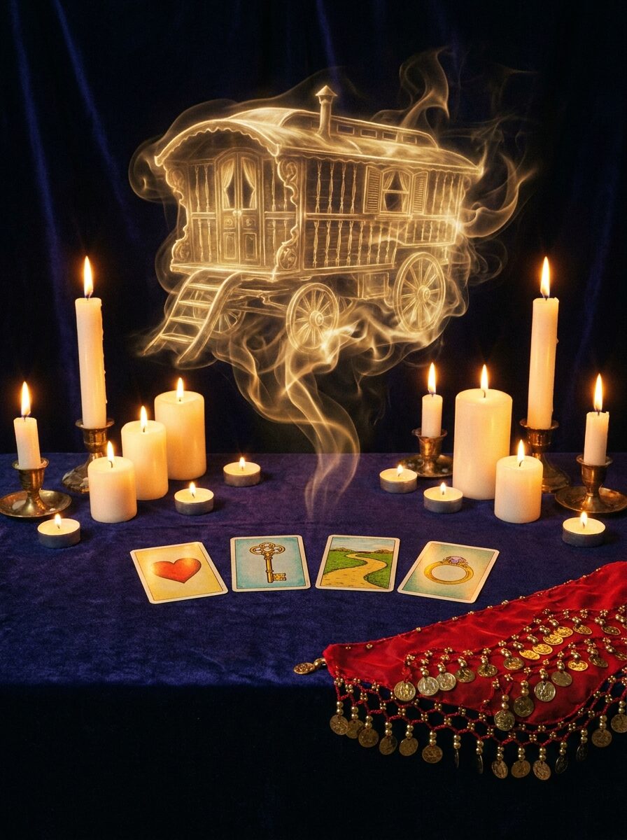 Tarot Gitano gratis — 4 cartas