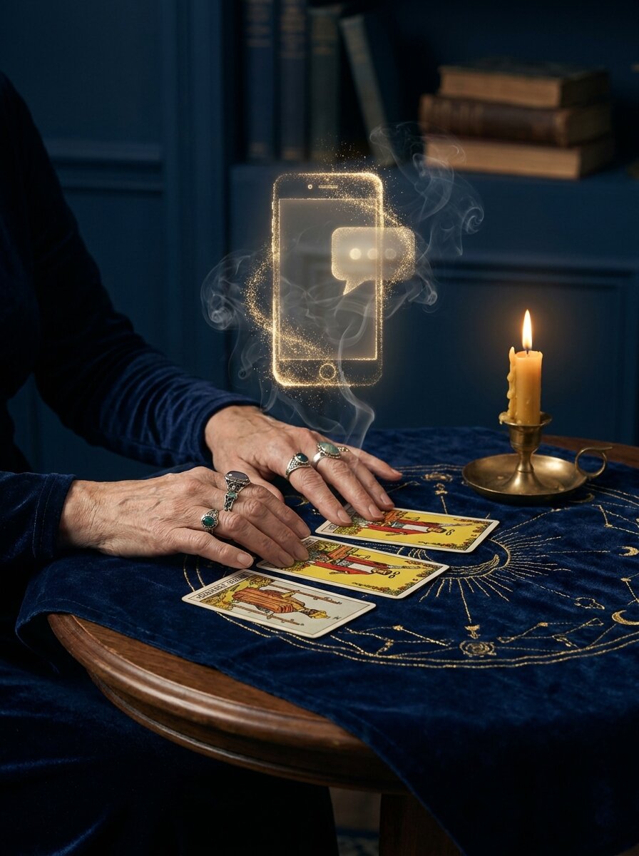 Tarot ¿Me escribirá? gratis — 3 cartas