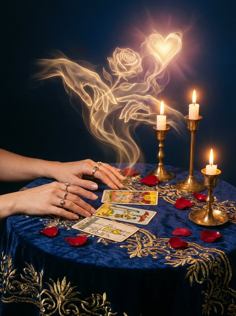 Tarot ¿Me quiere? gratis — 3 cartas