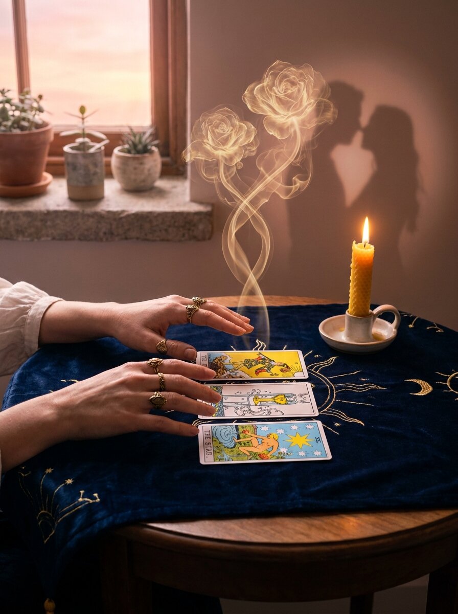 Tarot para una Nueva Relación gratis — 3 cartas