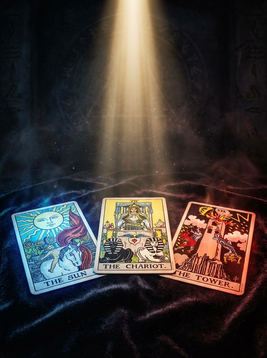 Tarot Sí o No gratis online — 3 cartas
