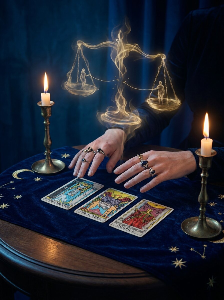 Tarot Sí o No de tu Ex gratis — 3 cartas