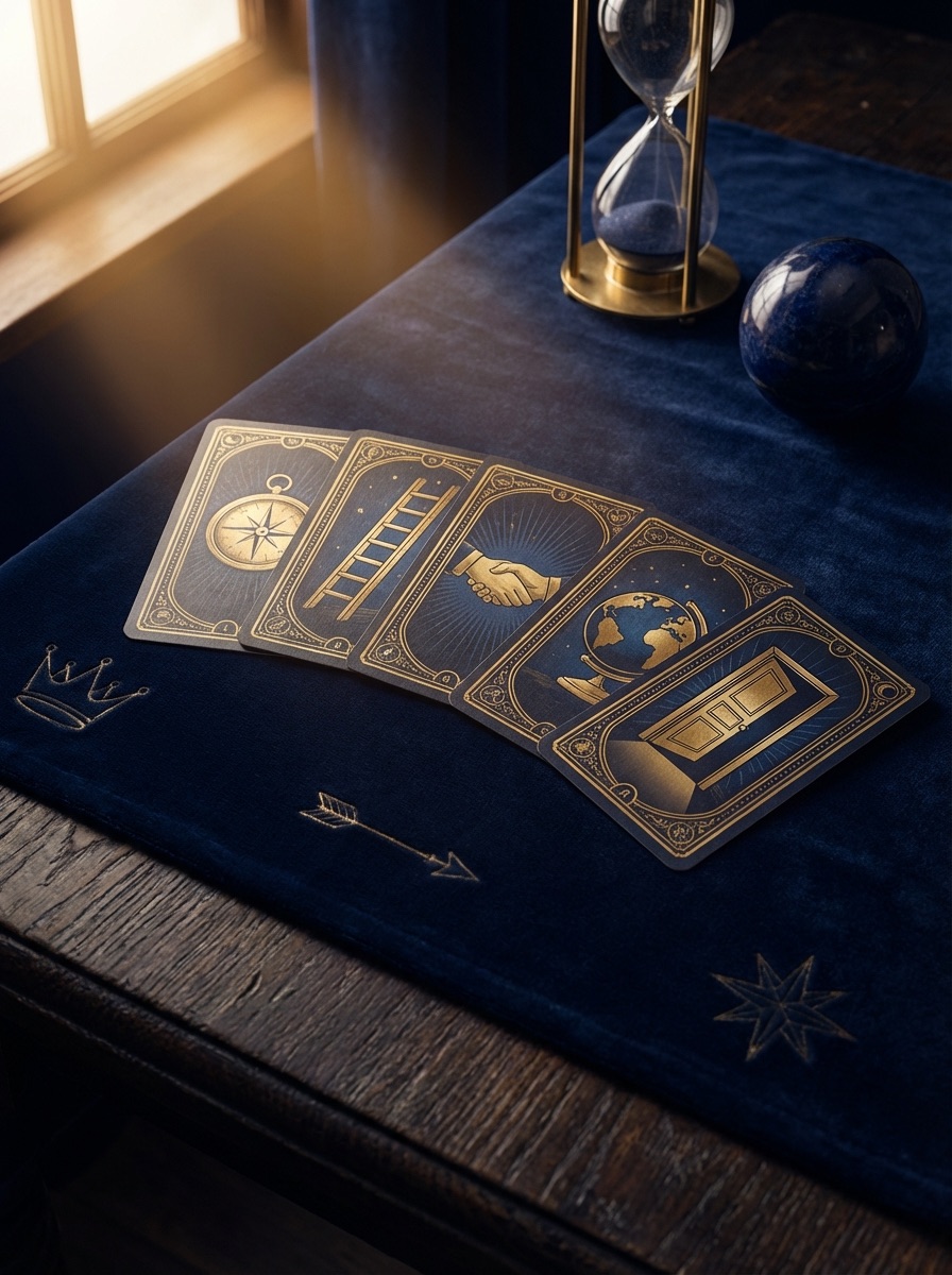 Tarot del Trabajo gratis online — 5 cartas