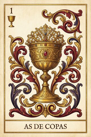 As de Copas — baraja española
