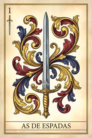 As de Espadas — baraja española